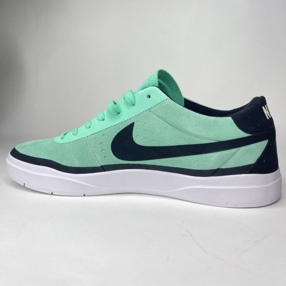 Nike SB Bruin Hyperfeel Green Glow White Skate Shoes Size 11.5. Style:831756-301